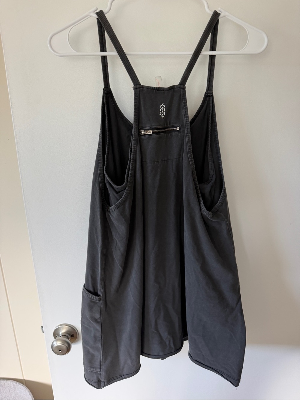 FP Movement Free People Hot Shot Mini Dress Dark Gray Size Medium - Picture 6 of 10